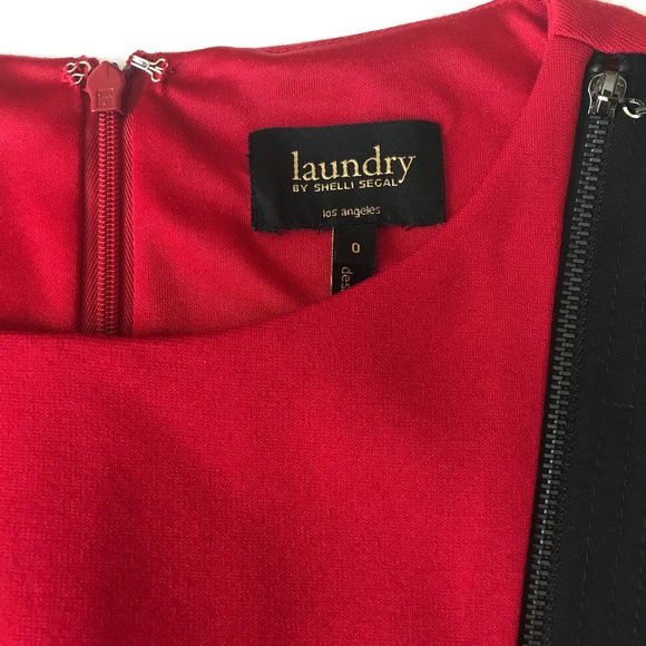 Laundry Red/Pink/Black Sleeveless Dress - Picture 11 of 11